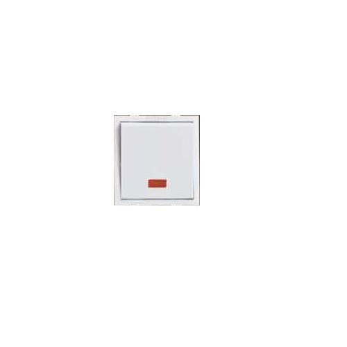 Cona 6A Dual 1 Way Switch With Indicator, 9291
