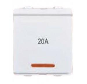 Cona 20A Dual 1 Way Switch With Indicator, 15076