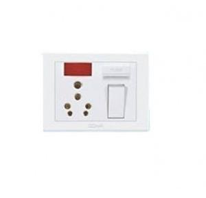 Cona 6/16A 5 In 1 Combined Socket, 12121
