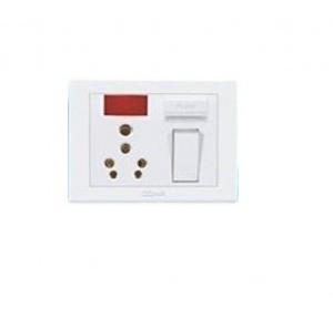 Cona 6/16A 5 In 1 Combined Socket, 12116