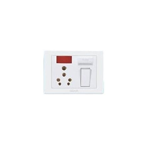 Cona 6/16A 5 In 1 Combined Socket, 12116