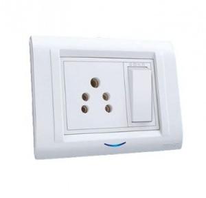 Cona 6/16A 3 In 1 Combined Socket, 12111