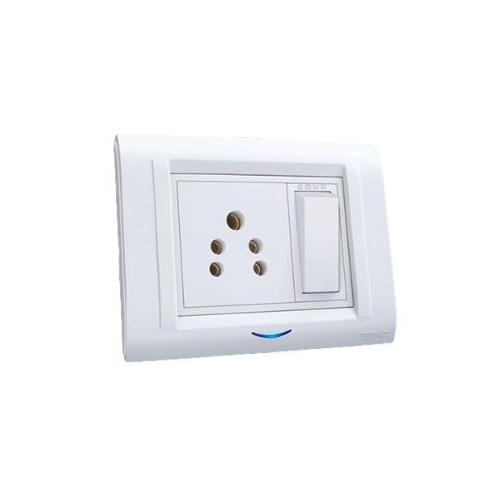 Cona 6/16A 3 In 1 Combined Socket, 12111