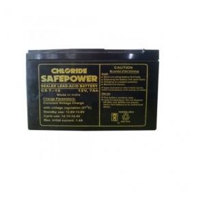 Exide Chloride Safe Power Battery 12V 7Ah UPS Battery, CS 7-12