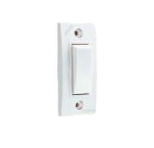 Cona 6A Slim Bell Push Switch, 9096