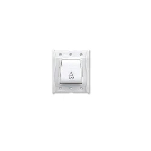 Cona 6A Dual Bell Push Switch, 7111