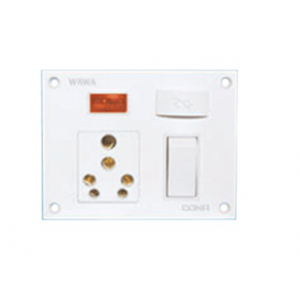 Cona 6/16A 5 In 1 Combined Socket, 9241