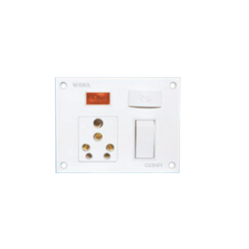 Cona 6/16A 5 In 1 Combined Socket, 9241