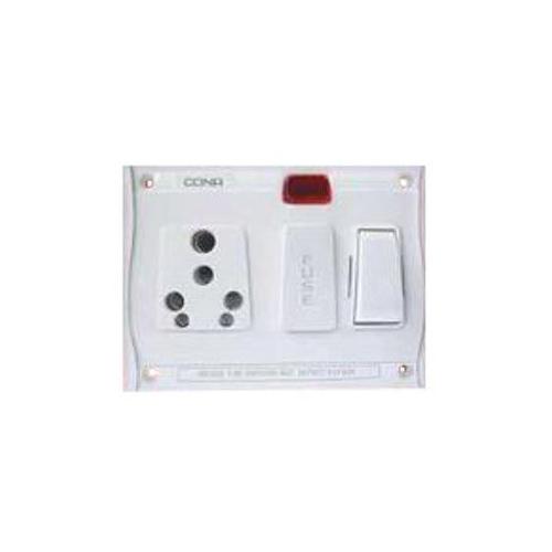 Cona 6/16A 5 In 1 Combined Socket, 7201