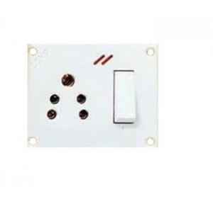 Cona 6/16A Super Gold 3 In 1 Combined Socket, 2246