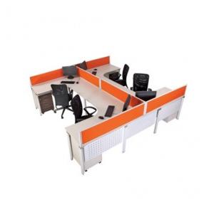 Aakriti Modular Workstations, Set Of 4 desks, 3000 x 3000 x 1050 cm