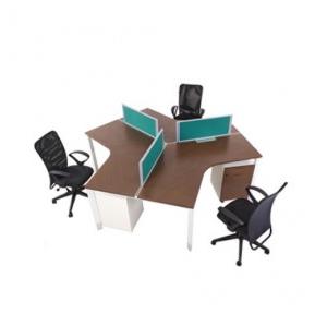 Aakriti Modular Workstations, Set Of 3 desks, 1100 x 1100 x 1050 cm