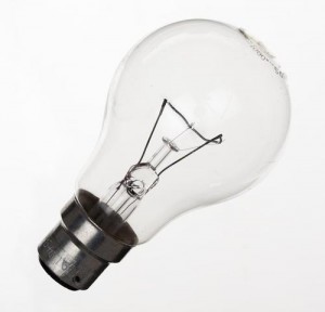 Philips Incandescent Bulb B22 Base, 100W