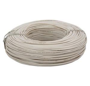 Cona Single Core Non Sheathed PVC Insulated Copper Cable White, 5491
