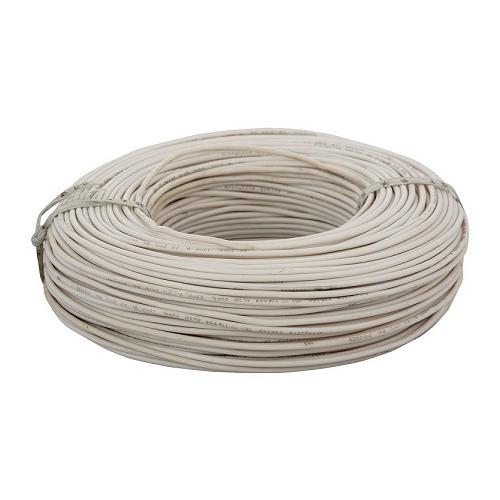 Cona Single Core Non Sheathed PVC Insulated Copper Cable White, 5491