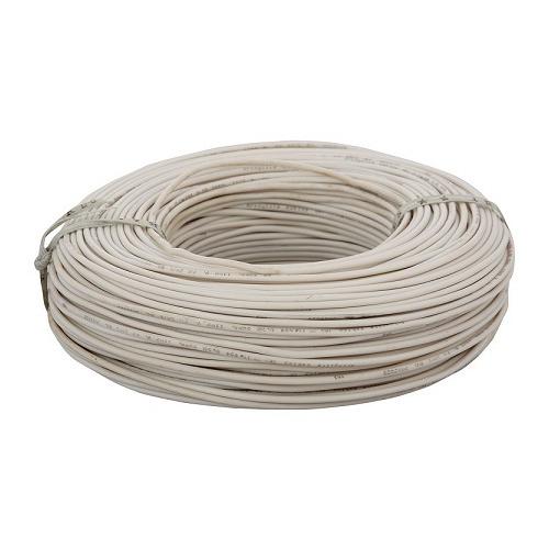 Cona Single Core Non Sheathed PVC Insulated Copper Cable White, 5201