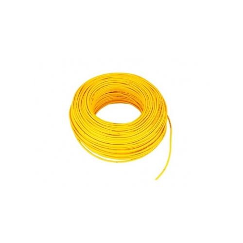 Cona Single Core Non Sheathed PVC Insulated Copper Cable Yellow, 5201