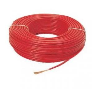 Cona Single Core Non Sheathed PVC Insulated Copper Cable Red, 5491