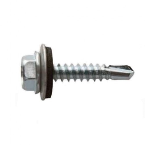 RKGD Hex Head Self Drilling Screw With Steel Bonded EPDM, Length: 25 mm, Diameter: 5.5 mm