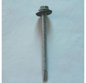 RKGD Hex Head Self Drilling Screw With Steel Bonded EPDM, Length: 75 mm, Diameter: 5.5 mm
