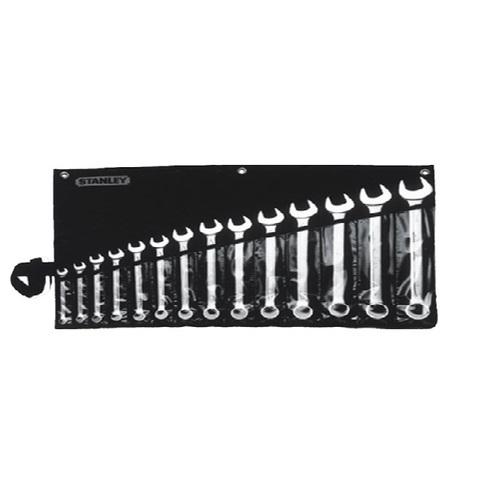 Stanley Slimline Combination Spanner Set, 1-87-709 (14 Pcs)