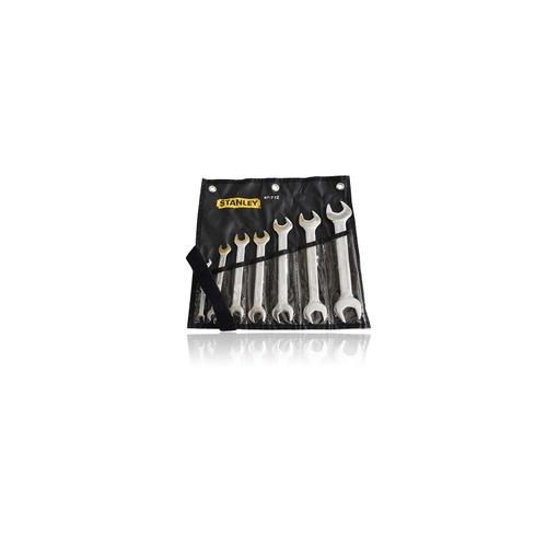 Stanley Slimline Double 0/E Wrench Set, 1-87-712 (7 Pcs)