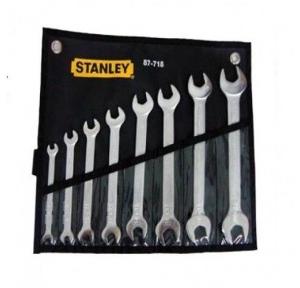 Stanley Slimline Double 0/E Wrench Set, 1-87-718 (8 Pcs)