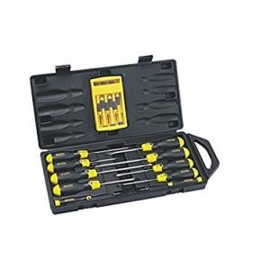 Stanley 16Pcs Cushion Grip Screwdriver Set, 68-0002C