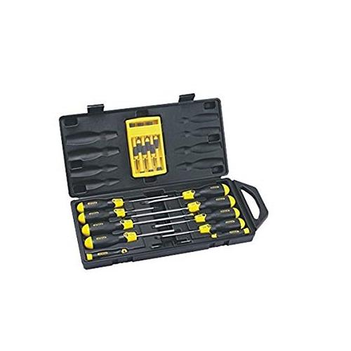 Stanley 16Pcs Cushion Grip Screwdriver Set, 68-0002C