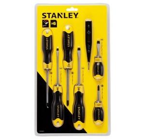 Stanley 6Pcs Screwdriver Set (Tester Included), STHT92002-8