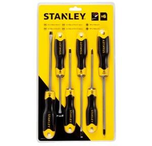 Stanley 6Pcs Cushion Grip Screwdriver Set, STHT65242-8