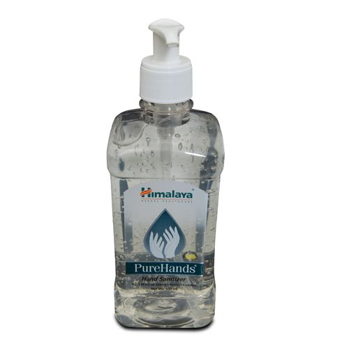 Himalaya Pure Hands Sanitizer Liquid (Lemon), 500 ml