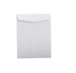 White Envelope Cloth 12x10 Inch, 120 GSM (Pack of 50 Pcs)