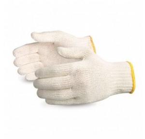 White Knitted Gloves