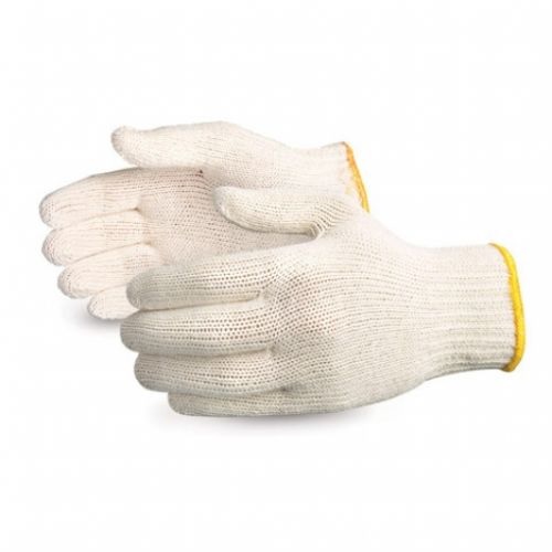 White Knitted Gloves