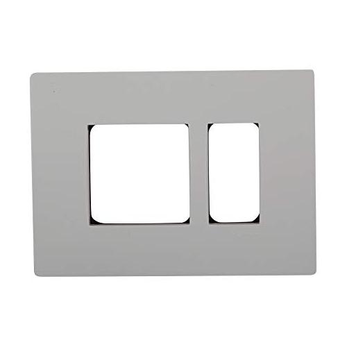 Schneider 3M Gang GI Metal Box With plate, Thickness: 1mm