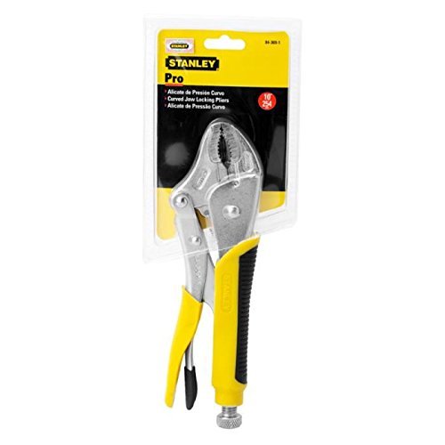 Stanley 250 mm IRVG 10CR Straight Jaw Locking Plier, T0102EL4