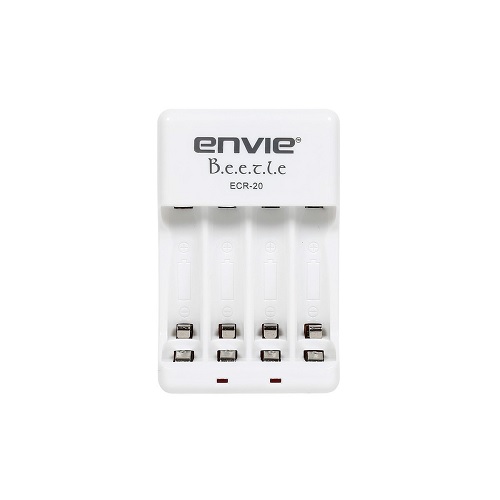 ENVIE ECR-20 Charger for AA & AAA Rechargeable Batteries