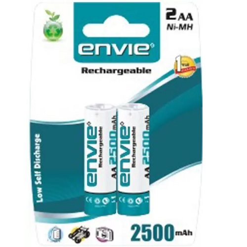 Envie AAA Rechargeable Battery 1.5V (Pack of 2)