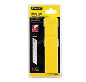 Stanley 10Pcs Knife Blades, 0-11-325