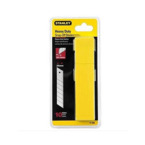 Stanley 10Pcs Knife Blades, 0-11-325