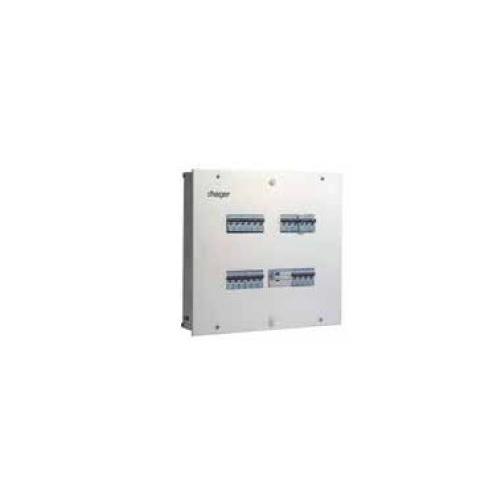 Hager 12W 8+36M TPN Distribution Board, VYT12CH