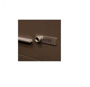 Ebco Combination Lock 4 Digit Zinc Wood Size 1620mm (Left), PCLZW20L
