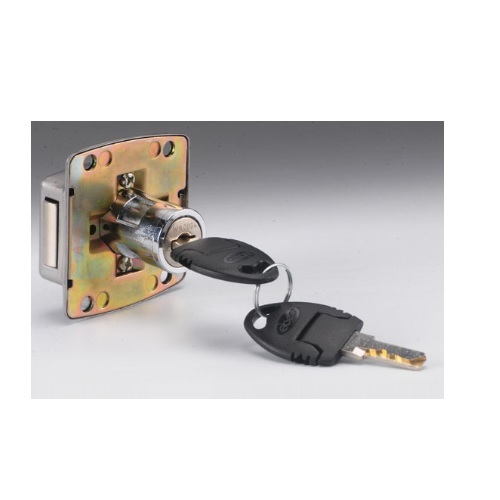Ebco Secu Rite Drawer Lock With Brass Key Size 23 mm, P-SRD-23B