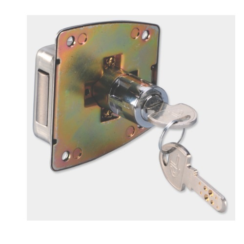 Ebco Secu Rite Cupboard Lock With Brass key Size 23 mm, P-SRC-23B