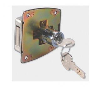 Ebco Secu Rite Cupboard Lock With Dimple Keys Set of 10 Pcs Size 23 mm, P-SRC-23D-S10