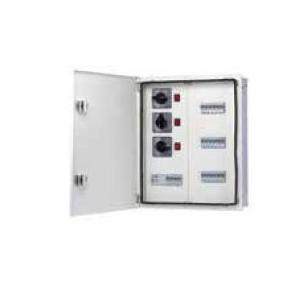 Hager 4W With Single Front Plate 6+12M TPN Phase Selector Distribution Board, VYC04DF