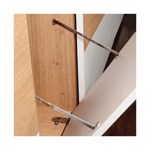 Ebco 40 mm Thick Door Hinge (Soft Close) Half Overlay, HTD2-SC Pack of 2 Pcs