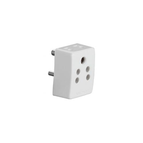 Anchor Smart 6A 3 Pin Ivory Deluxe Plug, 3155IV