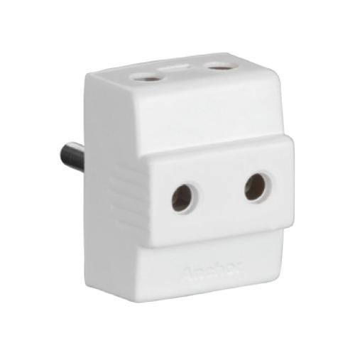 Anchor Smart 6A 2 Pin Deluxe Plug, 3144